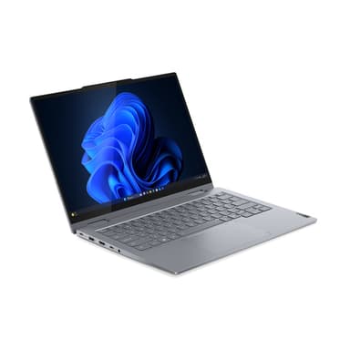 Lenovo ThinkBook 14 2-in-1 G5 IAU Intel Core Ultra 7 255U Hybrid (2-in-1) 35.6 cm (14") Touchscreen WUXGA 16 GB DDR5-SDRAM 512 GB SSD Wi-Fi 6E (802.11ax) Windows 11 Pro English Grey view 3