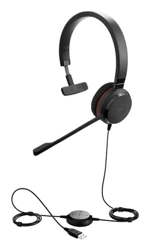 Jabra Evolve 30 II Headset Wired Head-band Office/Call center USB Type-C / USB Type-A Black view 2