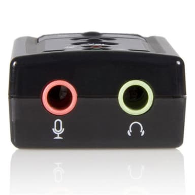StarTech.com Virtual 7.1 USB Stereo Audio Adapter External Sound Card view 3