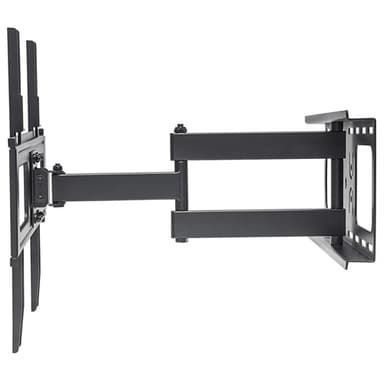 Manhattan Wall Mount for TV & Monitors (Full Motion), For screens 37" to 65", VESA compatibility: all between 200x200mm to 600x400mm - check the dimensions of the four mounting holes on back of screen to ensure it fits, Max 50kg, Black, Bracket, Lifetime Warranty view 4