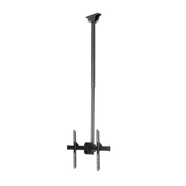 StarTech.com TV Ceiling Mount - Full-Motion Universal Hanging Single Screen Mount with Adjustable Telescopic Pole - Tilt / Swivel - VESA Bracket for 32”-75" Displays view 1