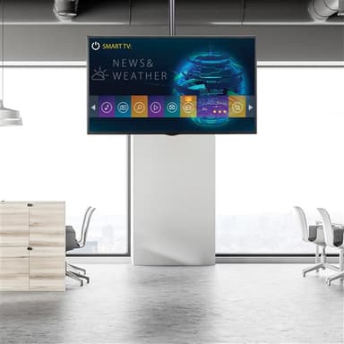 StarTech.com TV Ceiling Mount - Full-Motion Universal Hanging Single Screen Mount with Adjustable Telescopic Pole - Tilt / Swivel - VESA Bracket for 32”-75" Displays view 6