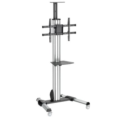 StarTech.com TV Cart - Height Adjustable - Lockable Wheels view 1
