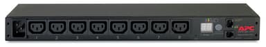 APC AP7821B power distribution unit (PDU) 8 AC outlet(s) 0U/1U Black view 3