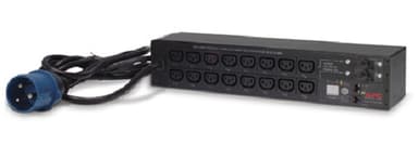 APC AP7922B power distribution unit (PDU) 16 AC outlet(s) 2U Black view 1
