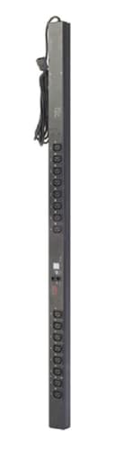 APC AP7950B power distribution unit (PDU) 13 AC outlet(s) 0U Black view 2