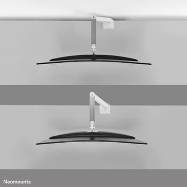 Neomounts DS70PLUS-450WH1 Monitor arm 17-49" - gas spring - Topfix - 180°-stop view 6