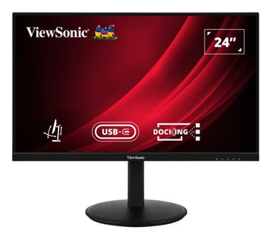 Viewsonic VG Series VG2409U-2 computer monitor 60.5 cm (23.8") 1920 x 1080 pixels Full HD LED Black view 1