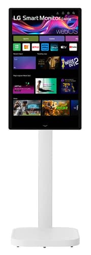 LG 32U889SA-W computer monitor 80 cm (31.5") 3840 x 2160 pixels 4K Ultra HD LCD Touchscreen White view 12