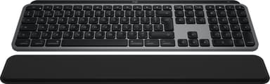 Logitech Master MX Keys S Combo for Mac keyboard Mouse included Home/Office RF Wireless + Bluetooth QWERTY UK English Aluminium, Black view 7
