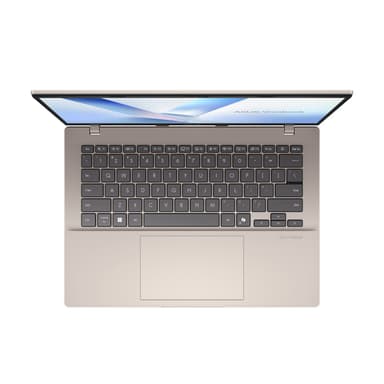 ASUS Vivobook 14 X1407CA-LY086W Intel Core Ultra 5 225H Laptop 35.6 cm (14") WUXGA 16 GB DDR5-SDRAM 512 GB SSD Wi-Fi 6 (802.11ax) Windows 11 Home Gold view 4