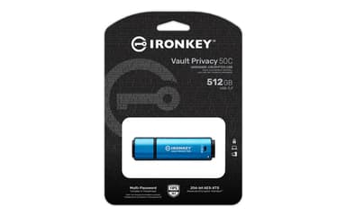 Kingston Technology IronKey 512GB USB-C Vault Privacy 50C AES-256 Encrypted, FIPS 197 view 4