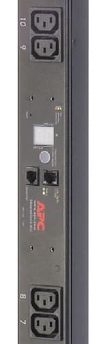 APC AP7850B power distribution unit (PDU) 16 AC outlet(s) 0U Black view 1