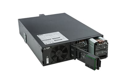 APC Smart-UPS On-Line, 5kVA, Rackmount 3U, 208V/230V, Hard wire 3-wire(2PH+G)+3-wire(H+N+E)+3-wire(H+N+G) outlets, Network Card+SmartSlot, W/ rail kit view 5