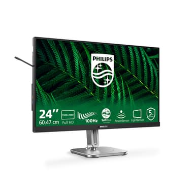 Philips 5000 series 24B2G5200/00 computer monitor 60.5 cm (23.8") 1920 x 1080 pixels Full HD LCD Anthracite view 2
