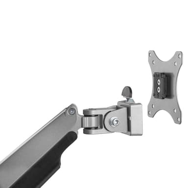 StarTech.com Desk Mount Monitor Arm - Heavy Duty Ergonomic VESA Monitor Arm - Single 32" (19.8lb/9kg) Display - Full Motion, Height Adjustable, Articulating - Aluminum - C-Clamp/Grommet - Silver view 6