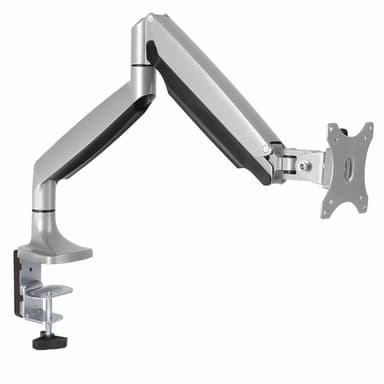 StarTech.com Desk Mount Monitor Arm - Heavy Duty Ergonomic VESA Monitor Arm - Single 32" (19.8lb/9kg) Display - Full Motion, Height Adjustable, Articulating - Aluminum - C-Clamp/Grommet - Silver view 4
