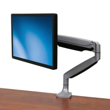 StarTech.com Desk Mount Monitor Arm - Heavy Duty Ergonomic VESA Monitor Arm - Single 32" (19.8lb/9kg) Display - Full Motion, Height Adjustable, Articulating - Aluminum - C-Clamp/Grommet - Silver view 9