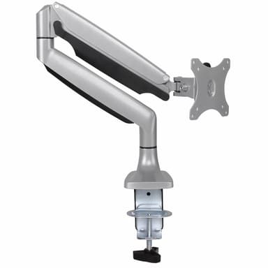 StarTech.com Desk Mount Monitor Arm - Heavy Duty Ergonomic VESA Monitor Arm - Single 32" (19.8lb/9kg) Display - Full Motion, Height Adjustable, Articulating - Aluminum - C-Clamp/Grommet - Silver view 5