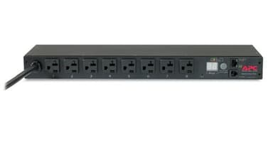 APC AP7801B power distribution unit (PDU) 8 AC outlet(s) 1U Black view 3