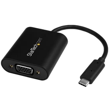 StarTech.com USB-C to VGA Adapter - with Presentation Mode Switch - 1920x1200 view 1