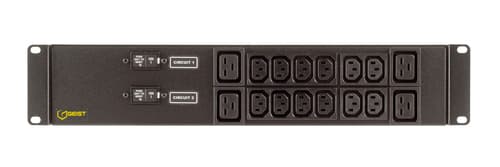 Vertiv EG2XPR166-103IB4PS6-IP44 power distribution unit (PDU) 16 AC outlet(s) Black
