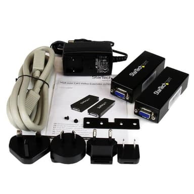 StarTech.com VGA to Cat 5 Monitor Extender Kit (250ft/80m) - VGA Cat5 Extender - TAA view 5