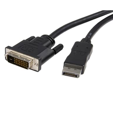 StarTech.com 6ft (1.8m) DisplayPort to DVI Cable, DisplayPort to DVI Adapter Cable, Passive DP to DVI-D Video Converter, 1080p - Replaced by DP2DVI2MM6 view 2