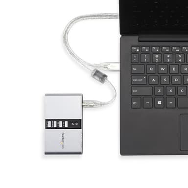 StarTech.com 7.1 USB Audio Adapter External Sound Card with SPDIF Digital Audio view 5