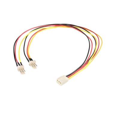 StarTech.com 12in TX3 Fan Power Splitter Cable view 2