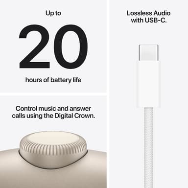 Apple AirPods Max 2 - Starlight view 7