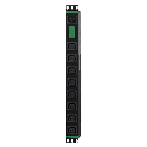 APC Easy Rack PDU, Basic, Horizontal, 1 Phase, 3.7kW, 230V, 16A, 8 x C13 outlets, IEC60320 C20 inlet
