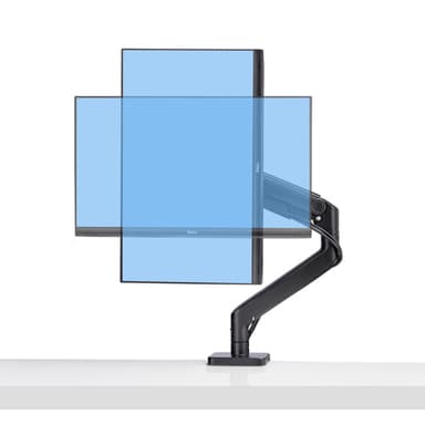 StarTech.com Monitor Desk Mount for up to 49in 32:9 Ultrawide Curved Screens, Mechanical Spring Arm, C-Clamp/Grommet, Tool-Less Adjustment, Max 44lb/20kg view 3