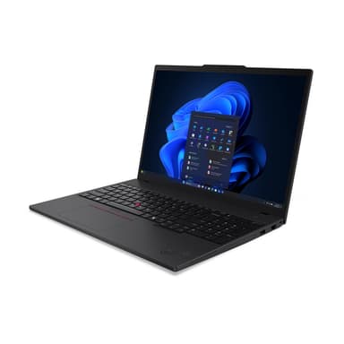 Lenovo ThinkPad T16 Gen 4 (Intel) Intel Core Ultra 7 255U Laptop 40.6 cm (16") WUXGA 16 GB DDR5-SDRAM 512 GB SSD Wi-Fi 6E (802.11ax) Windows 11 Pro English Black — 21QE004QUK view 3