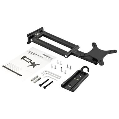 StarTech.com Wall-Mount Monitor Arm - Dual Swivel - For up to 34" (33.1lb/15kg) Displays view 8