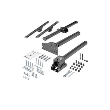 StarTech.com TV Ceiling Mount - Full-Motion Universal Hanging Single Screen Mount with Adjustable Telescopic Short Pole - Tilt / Swivel - VESA Bracket for 32”-75" Displays view 9