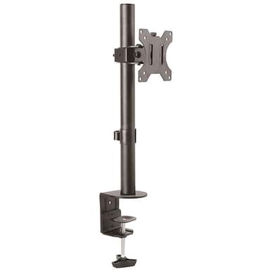StarTech.com Single Monitor Desk Mount - Single Screen Heavy Duty Pole Mount for up to 34" (17.6lb/8kg) VESA Compatible Displays - Ergonomic Height Adjustable Monitor Arm Mount - Desk Clamp/Grommet view 1