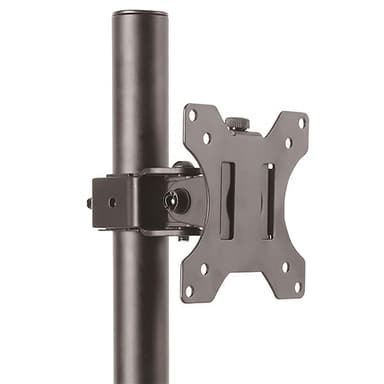 StarTech.com Single Monitor Desk Mount - Single Screen Heavy Duty Pole Mount for up to 34" (17.6lb/8kg) VESA Compatible Displays - Ergonomic Height Adjustable Monitor Arm Mount - Desk Clamp/Grommet view 2