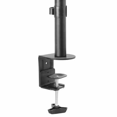StarTech.com Single Monitor Desk Mount - Single Screen Heavy Duty Pole Mount for up to 34" (17.6lb/8kg) VESA Compatible Displays - Ergonomic Height Adjustable Monitor Arm Mount - Desk Clamp/Grommet view 3