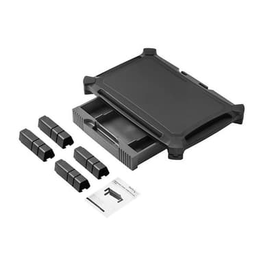 StarTech.com Monitor Riser with Drawer - Height Adjustable - Large - For up to 32" (22lb/10kg) Displays view 4