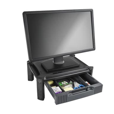 StarTech.com Monitor Riser - Drawer - Height Adjustable - For up to 32" (22lb/10kg) Displays view 6