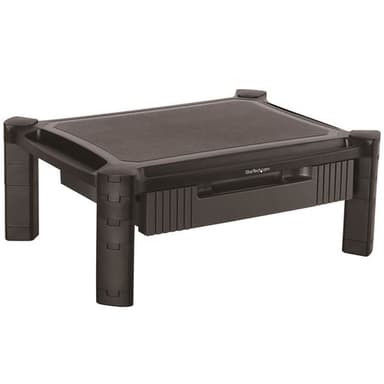 StarTech.com Monitor Riser - Drawer - Height Adjustable - For up to 32" (22lb/10kg) Displays view 1