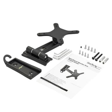 StarTech.com Wall-Mount Monitor Arm - Single Swivel - For up to 34" (33.1lb/15kg) Displays view 6