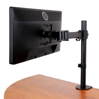StarTech.com Desk Mount Monitor Arm for up to 34" (17.6lb/8kg) VESA Compatible Displays - Articulating Pole Mount Single Monitor Arm - Ergonomic Height Adjustable Monitor Mount - Desk Clamp/Grommet view 5