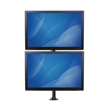 StarTech.com Desk-Mount Dual Monitor Mount, Vertical, Steel - For up to two 27" or 34" Ultrawide (22lb/10kg) VESA Mount Displays view 5