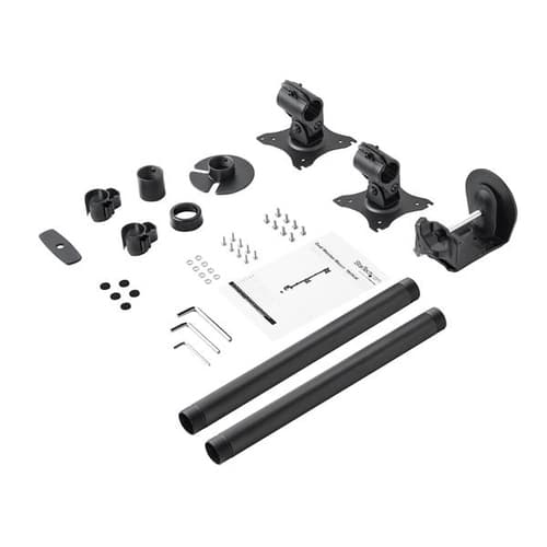 StarTech.com Desk-Mount Dual Monitor Mount, Vertical, Steel - For up to two 27" or 34" Ultrawide (22lb/10kg) VESA Mount Displays