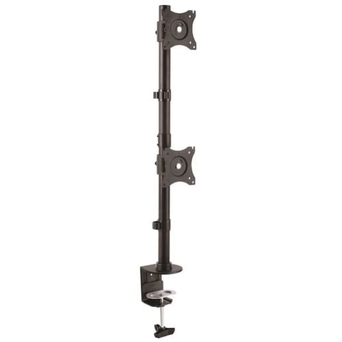 StarTech.com Desk-Mount Dual Monitor Mount, Vertical, Steel - For up to two 27" or 34" Ultrawide (22lb/10kg) VESA Mount Displays
