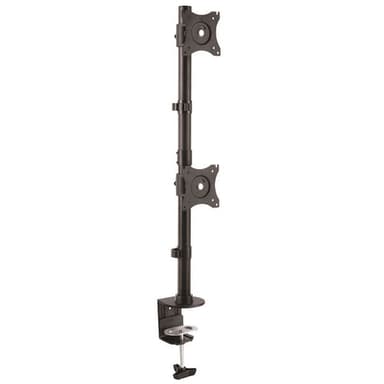 StarTech.com Desk-Mount Dual Monitor Mount, Vertical, Steel - For up to two 27" or 34" Ultrawide (22lb/10kg) VESA Mount Displays view 1