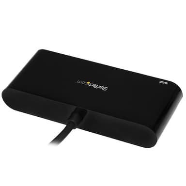 StarTech.com 3 Port USB-C Hub with Gigabit Ethernet & 60W Power Delivery Passthrough Laptop Charging - USB-C to 3x USB-A (USB 3.0 SuperSpeed 5Gbps) - USB 3.1/3.2 Gen 1 Type-C Adapter Hub~3 Port USB-C Hub with Gigabit Ethernet & 60W Power Delivery Passthrough Laptop Charging - USB-C to 3x USB-A (USB 3.0 SuperSpeed 5Gbps) - USB 3.2 Gen 1 Type-C Adapter Hub view 3
