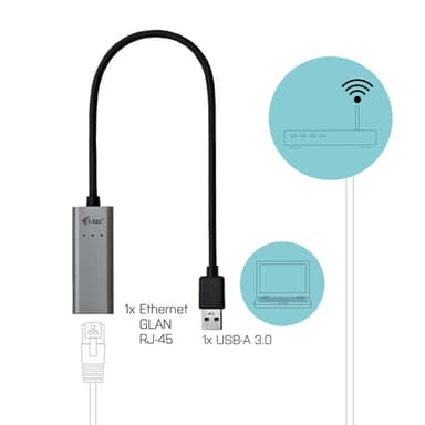 i-tec Metal USB 3.0 Gigabit Ethernet Adapter view 4